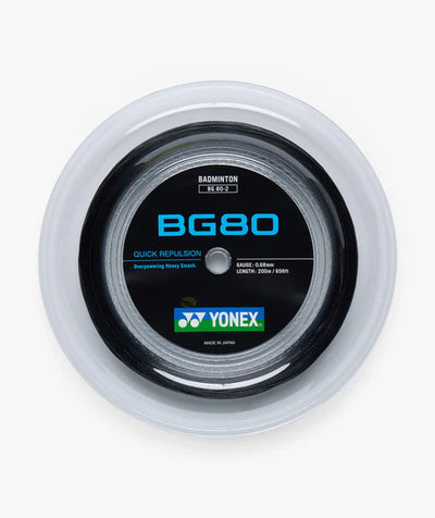 Yonex BG80 Badminton String Reel (200m)