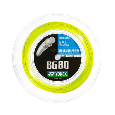 Yonex BG80 Badminton String Reel (200m)
