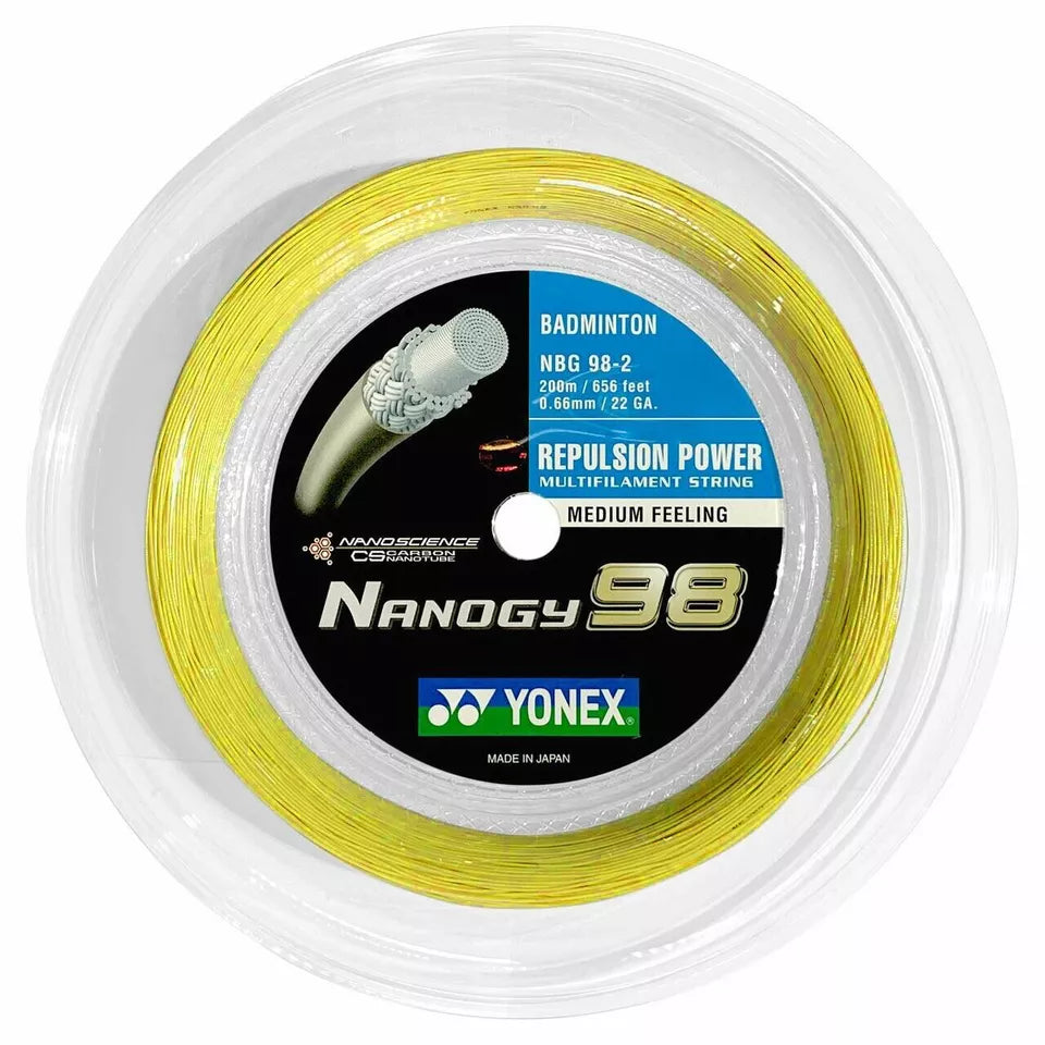 Yonex Nanogy 98 Badminton String Reel (200m)